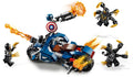 LEGO 76123 Captain America Bike & Outriders Attack - SuperSaverAU - view 3