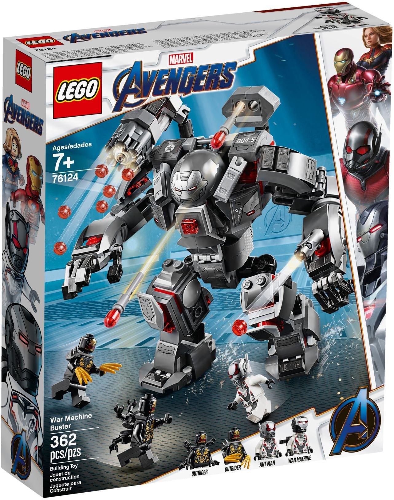 LEGO 76124 Marvel Super Heros The Avengers : War Machine Buster- Auzzi Store