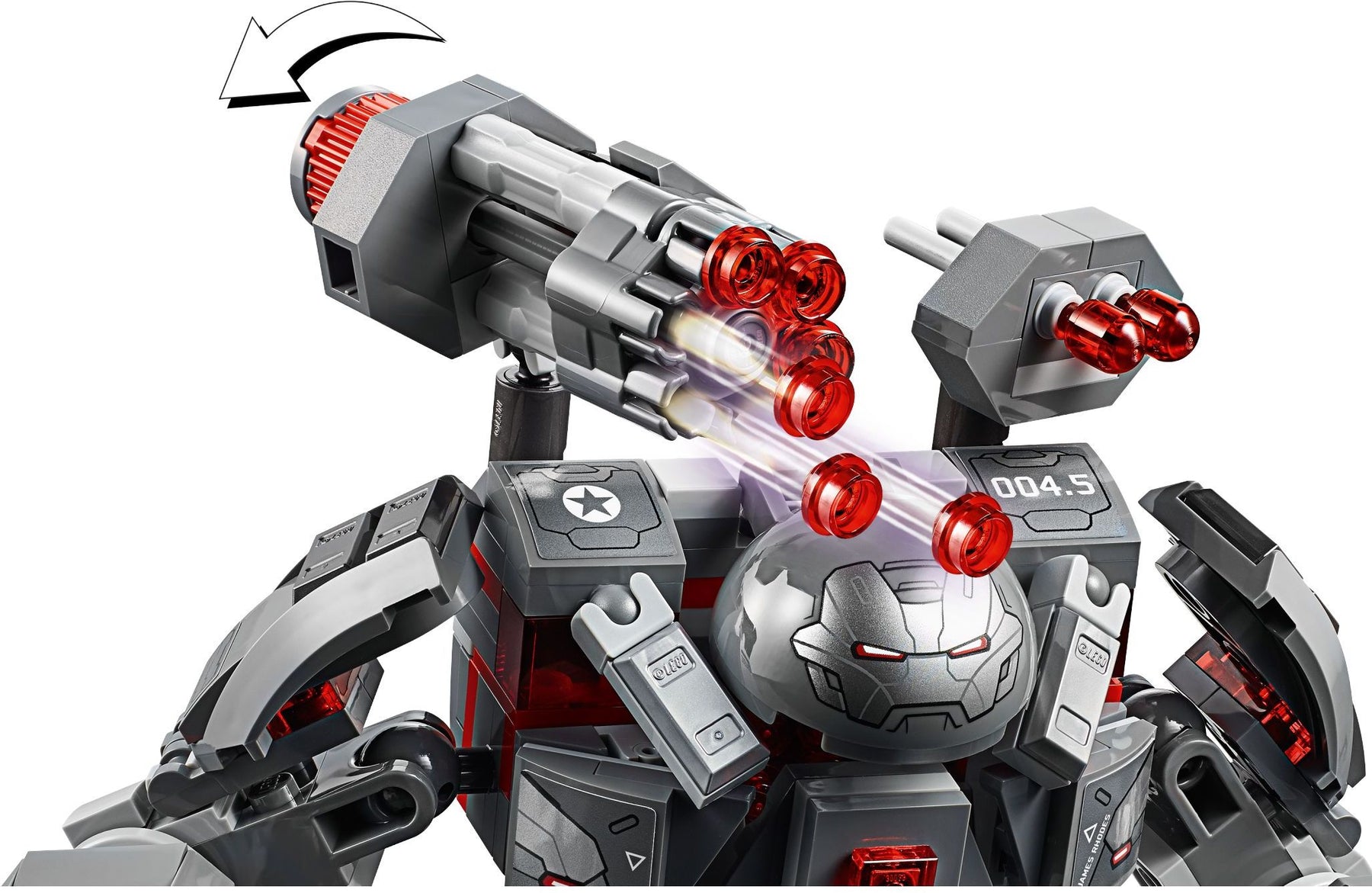 LEGO 76124 Marvel Super Heros The Avengers : War Machine Buster- Auzzi Store