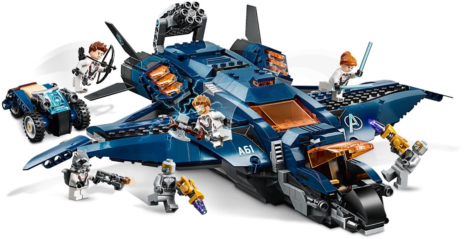 LEGO 76126 Marvel Super Heros The Avengers : Avengers Ultimate Quinjet- Auzzi Store