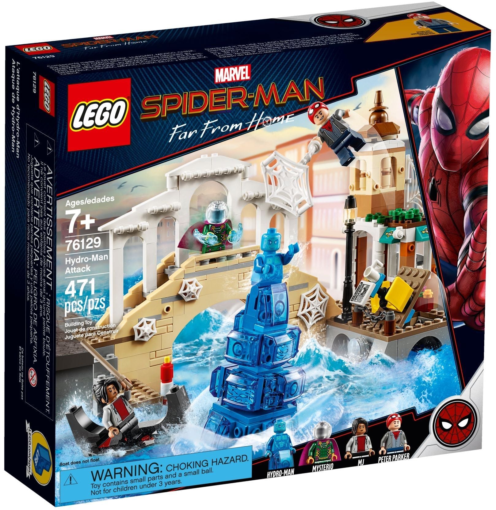 LEGO 76129 Marvel Super Heroes Spider-Man Far From Home: Hydro-Man Attack- Auzzi Store