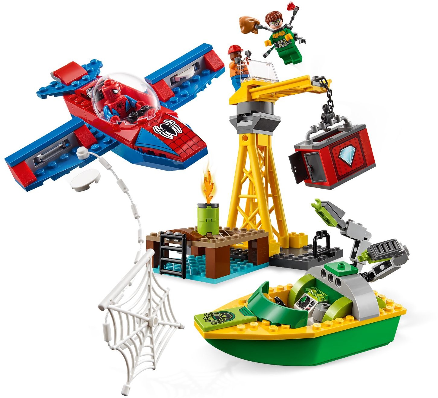 LEGO 76134 Spider-Man vs. Doc Ock Diamond Heist - SuperSaverAU - view 2