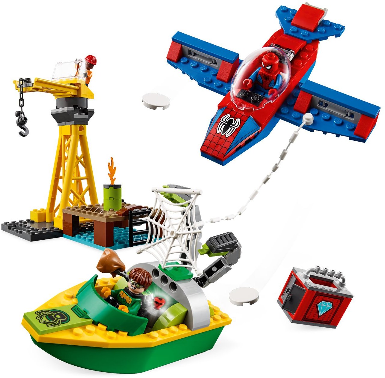 LEGO 76134 Spider-Man vs. Doc Ock Diamond Heist - SuperSaverAU - view 3