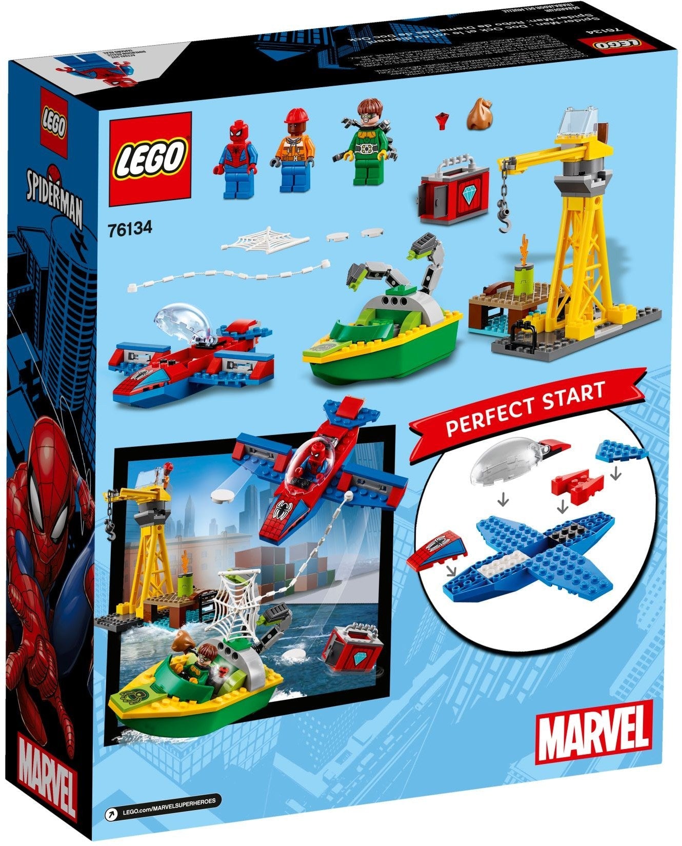 LEGO 76134 Spider-Man vs. Doc Ock Diamond Heist - SuperSaverAU - view 4