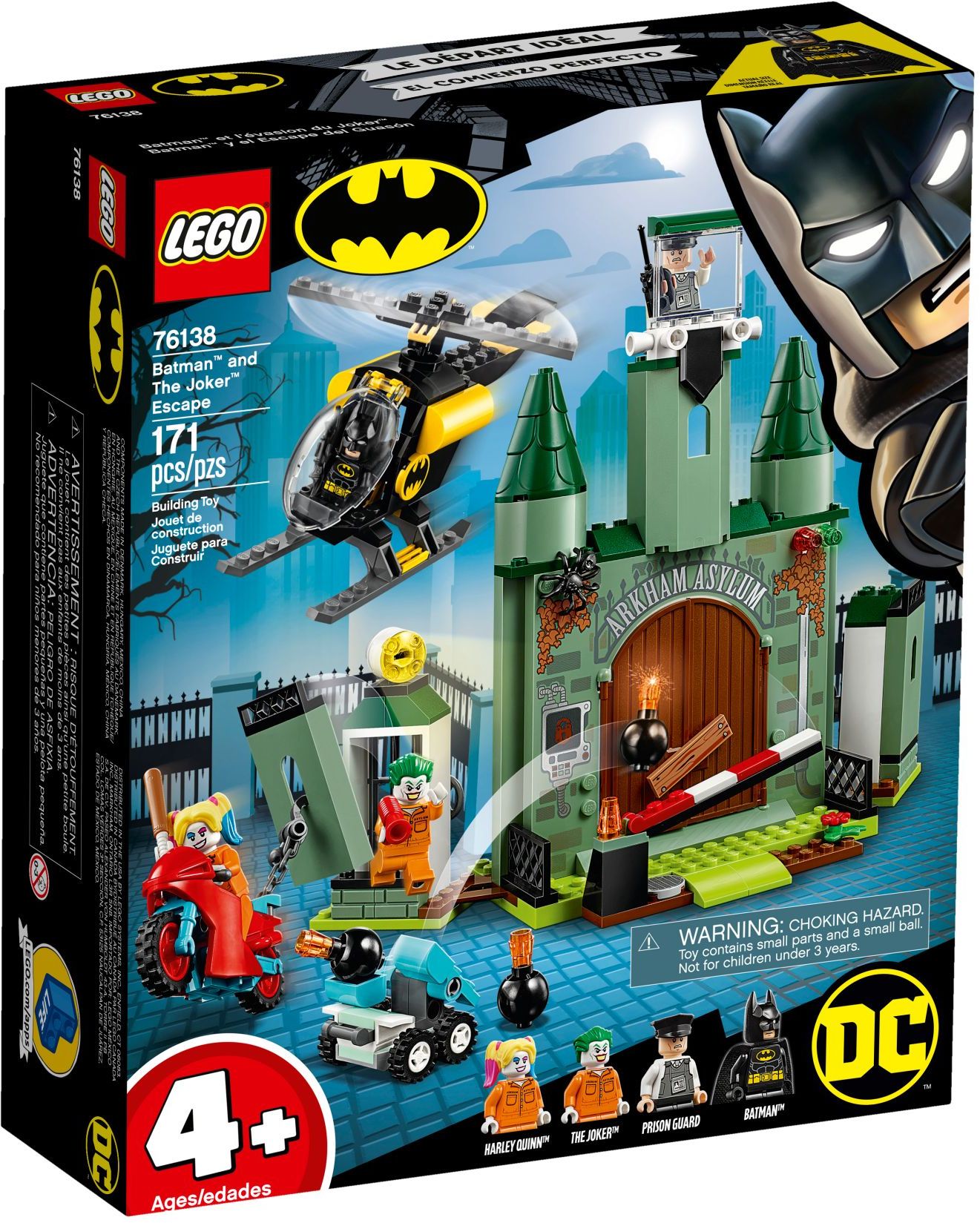LEGO DC Super Heroes 76138 Batman and The Joker Escape- Auzzi Store