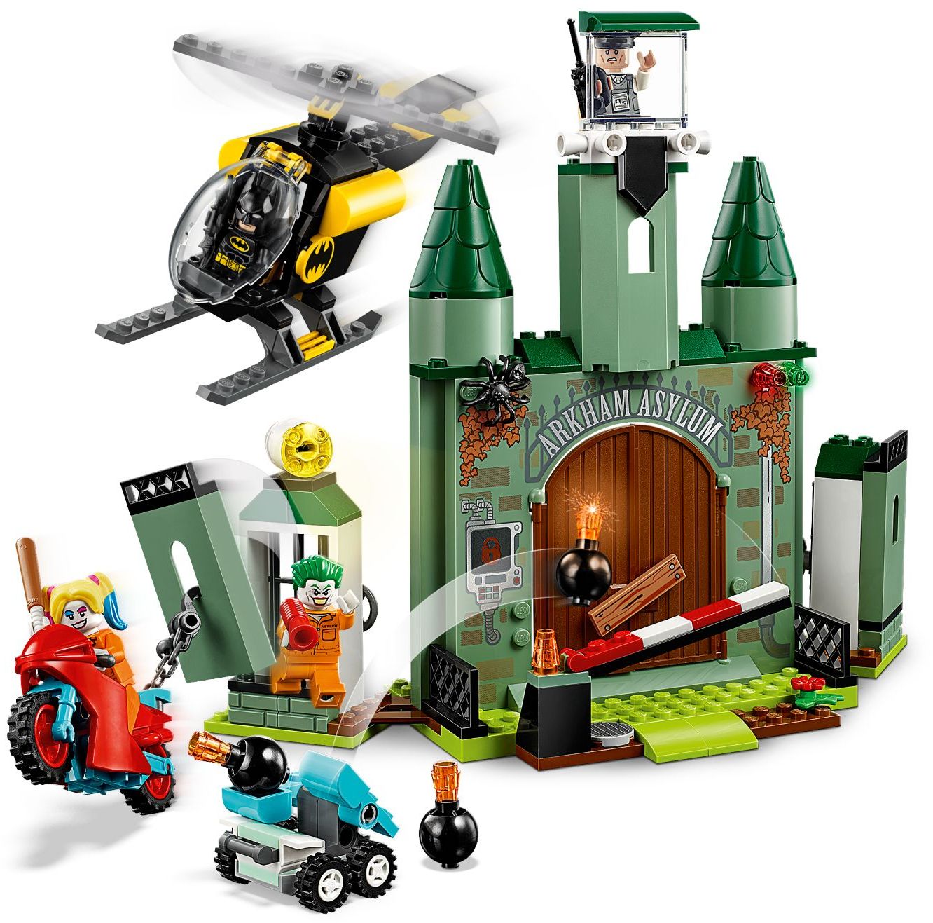 LEGO DC Super Heroes 76138 Batman and The Joker Escape- Auzzi Store