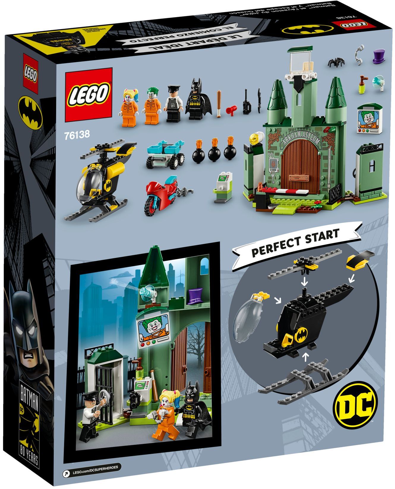 LEGO DC Super Heroes 76138 Batman and The Joker Escape- Auzzi Store