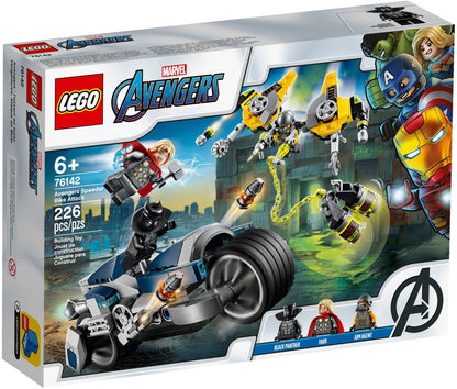 LEGO Marvel Super Heroes 76142: Avengers Speeder Bike Attack- Auzzi Store