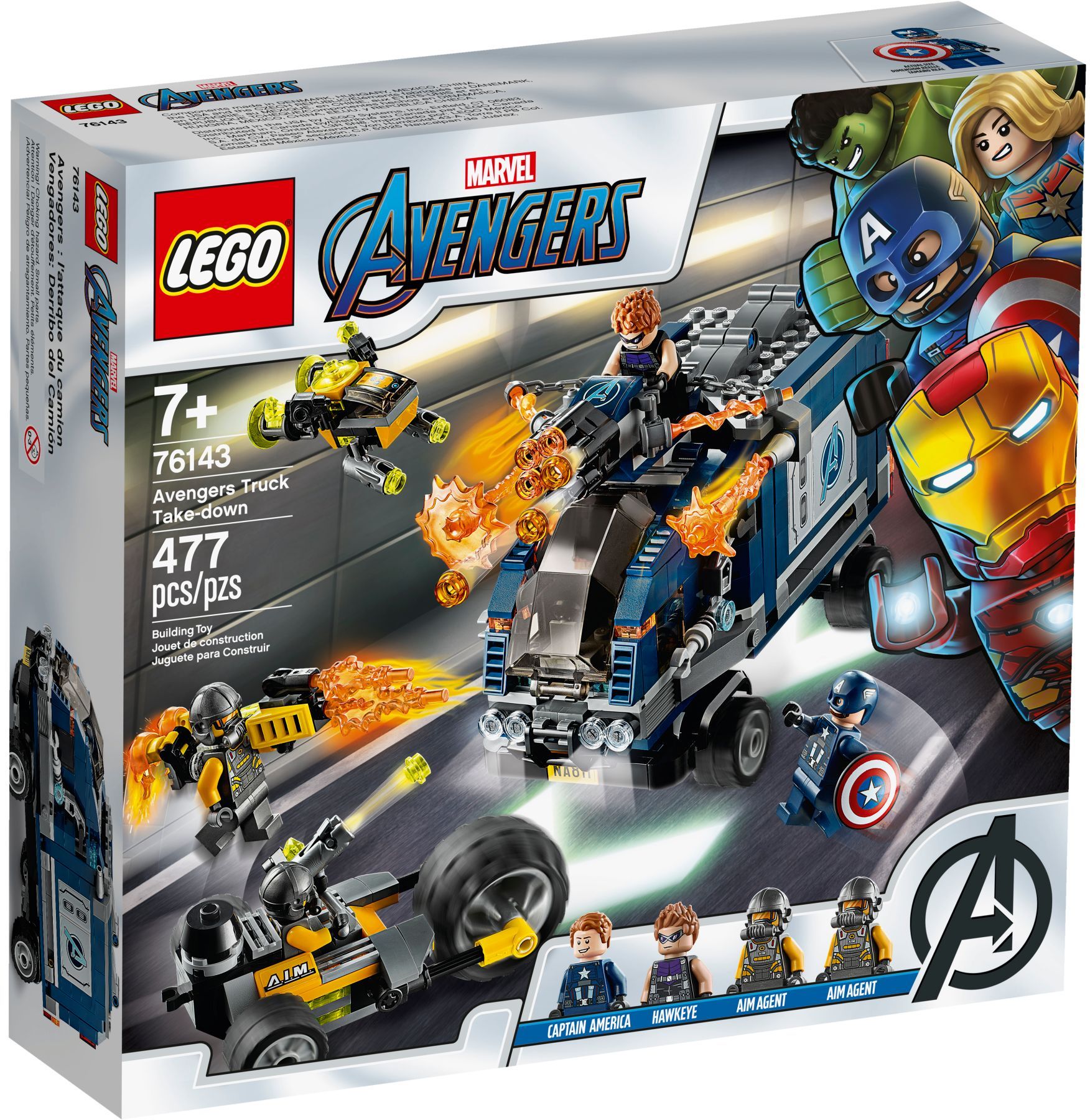 LEGO Marvel Super Heroes 76143: Avengers Truck Take-down- Auzzi Store