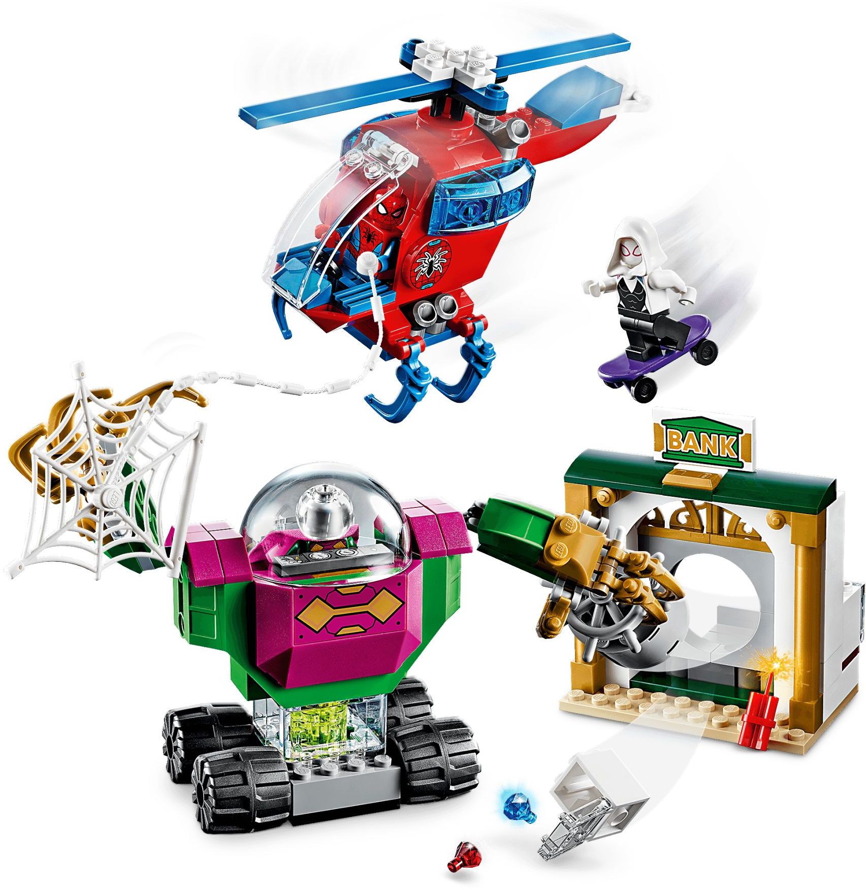 LEGO 76149 Spider-Man vs. Mysterio Mech Battle - SuperSaverAU - view 2