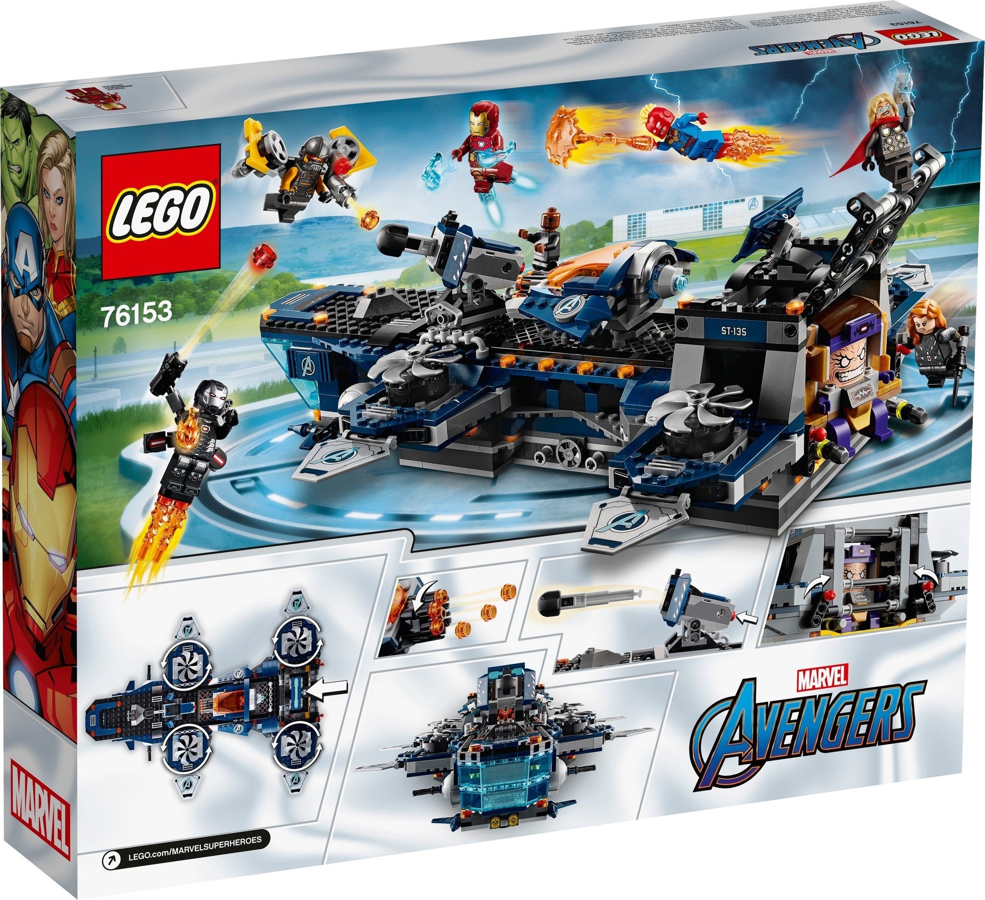 LEGO 76153 Marvel Super Heroes Avengers Helicarrier - Auzzi Store