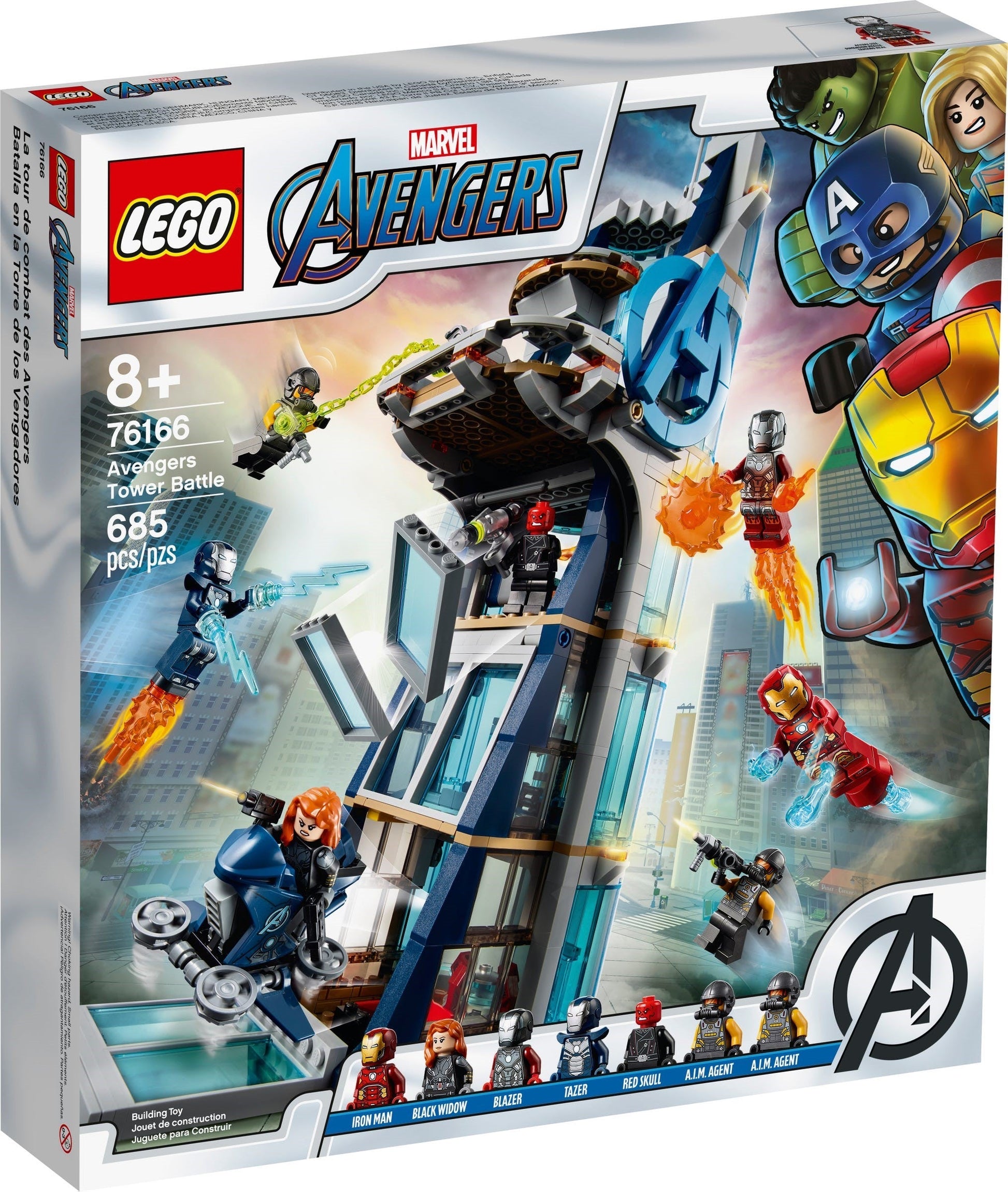 LEGO Marvel Series 76166 Avengers Tower Battle- Auzzi Store