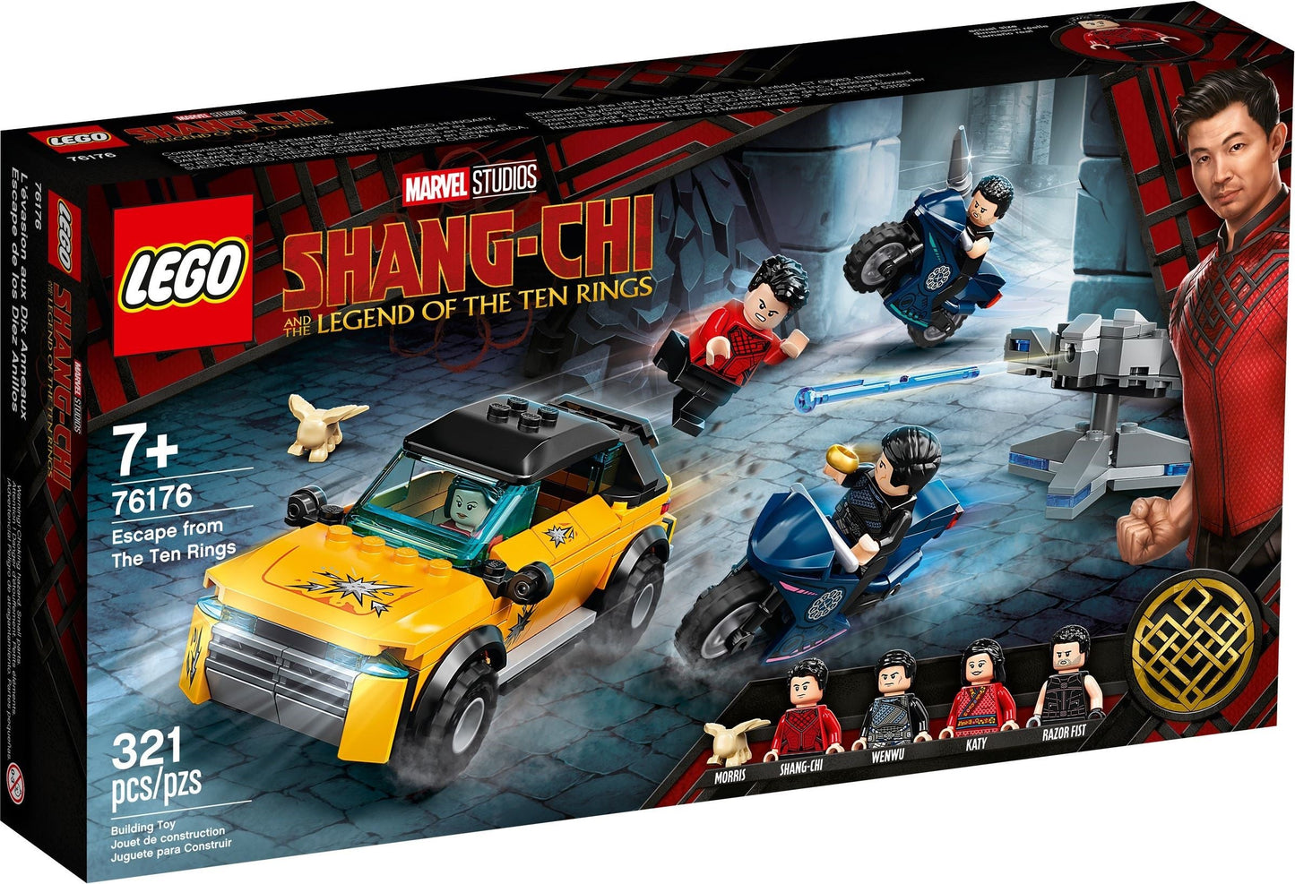 LEGO Marvel Series 76176 Shang-Chi Escape from The Ten Rings- Auzzi Store