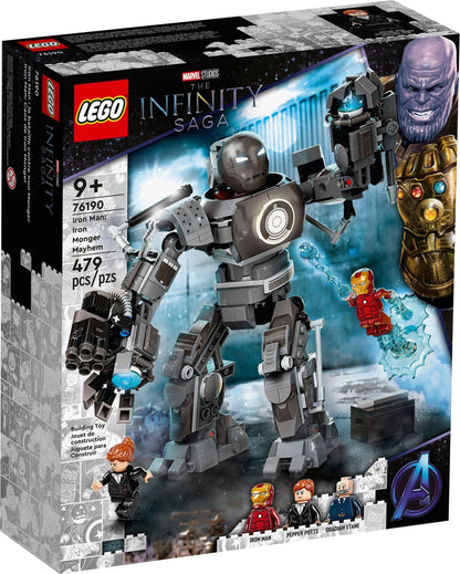 LEGO Marvel Series 76190 Iron Man: Iron Monger Mayhem- Auzzi Store