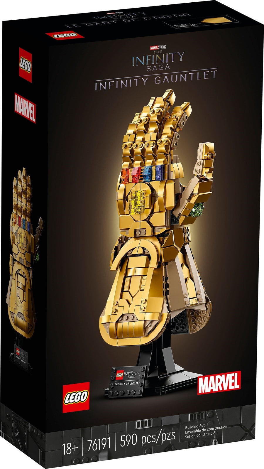LEGO 76191 Marvel Super Hero The Infinity Saga Gauntlet - SuperSaverAU - view 1