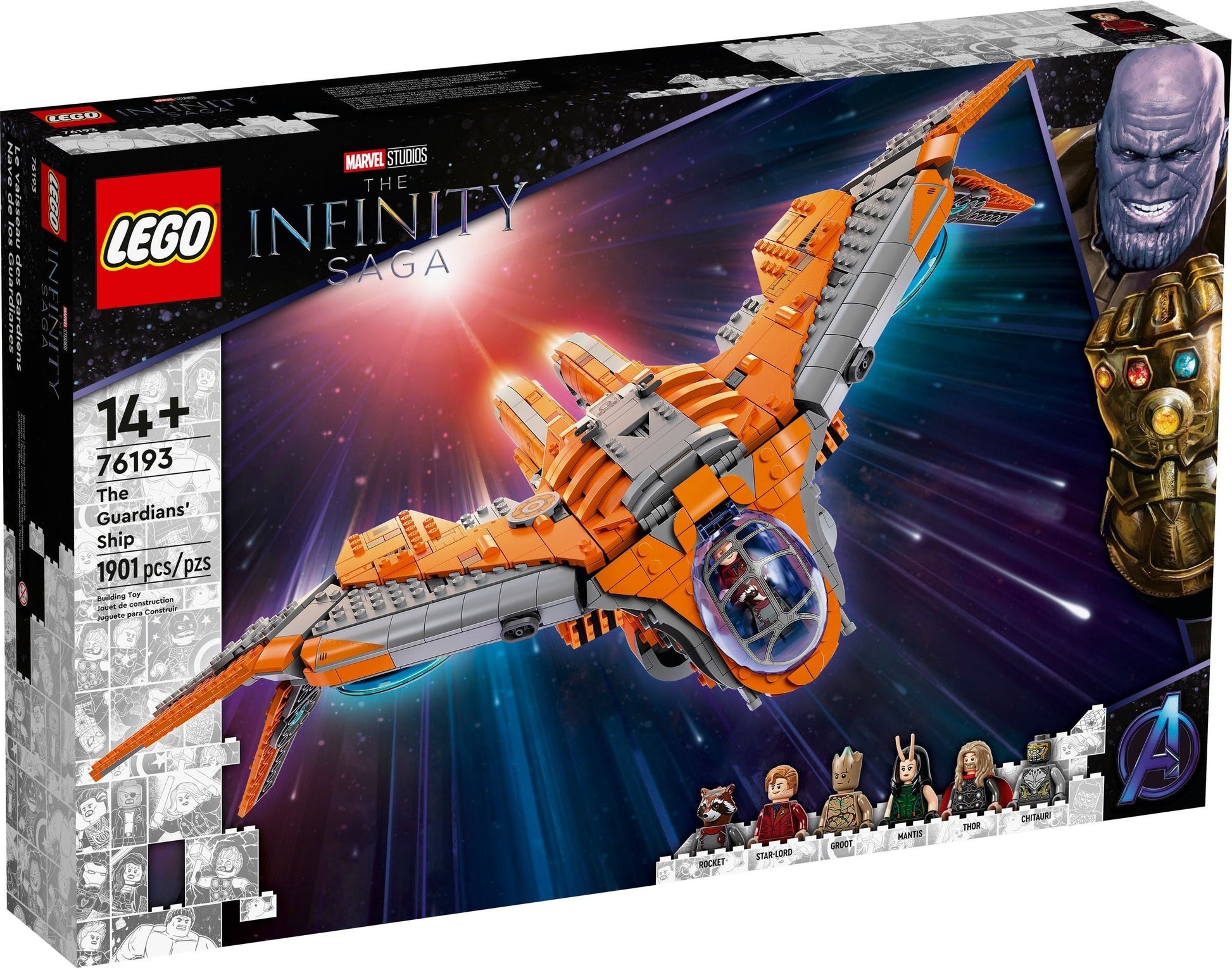 LEGO Marvel Series 76193 The Guardians' Ship- Auzzi Store