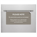 Omega 60cm Compact Fully Integrated Dishwasher - 6 Place Settings, Stainless Steel Door Panel - OFI101XKIT