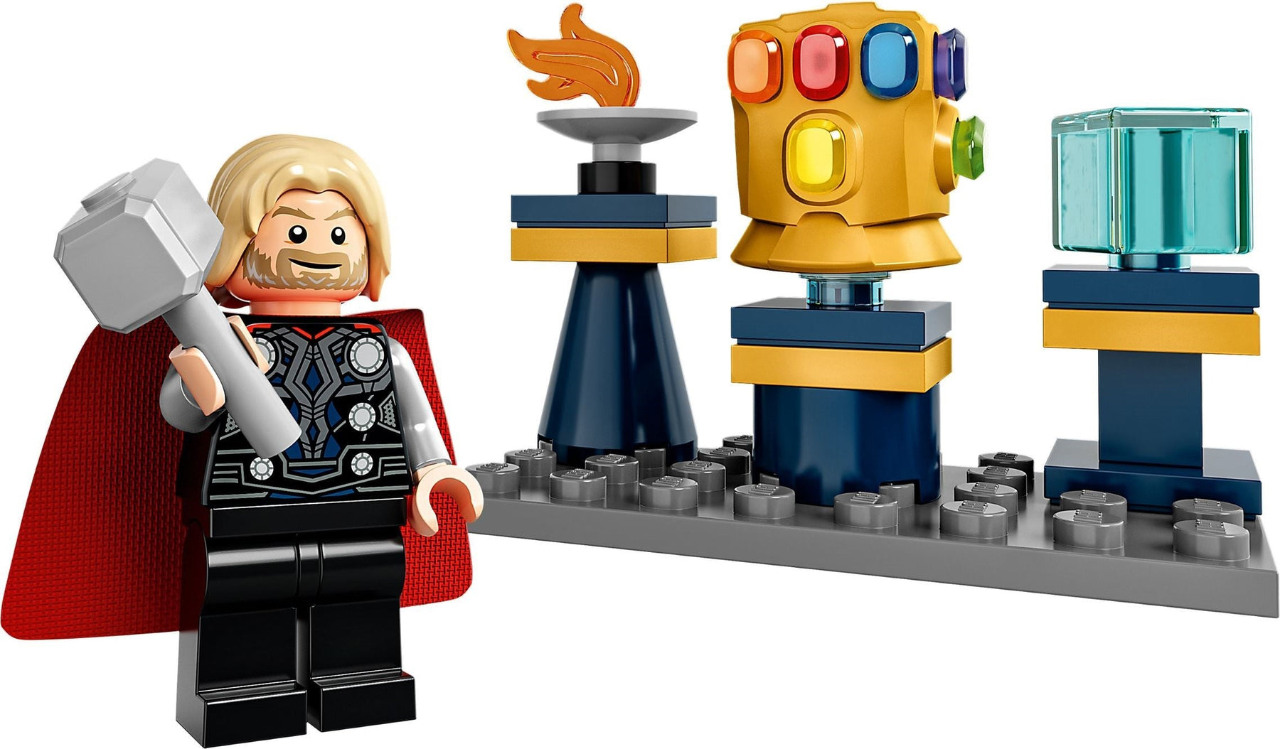 LEGO 76209 Thor's Hammer Mjolnir Infinity Saga Display Set - SuperSaverAU - view 5