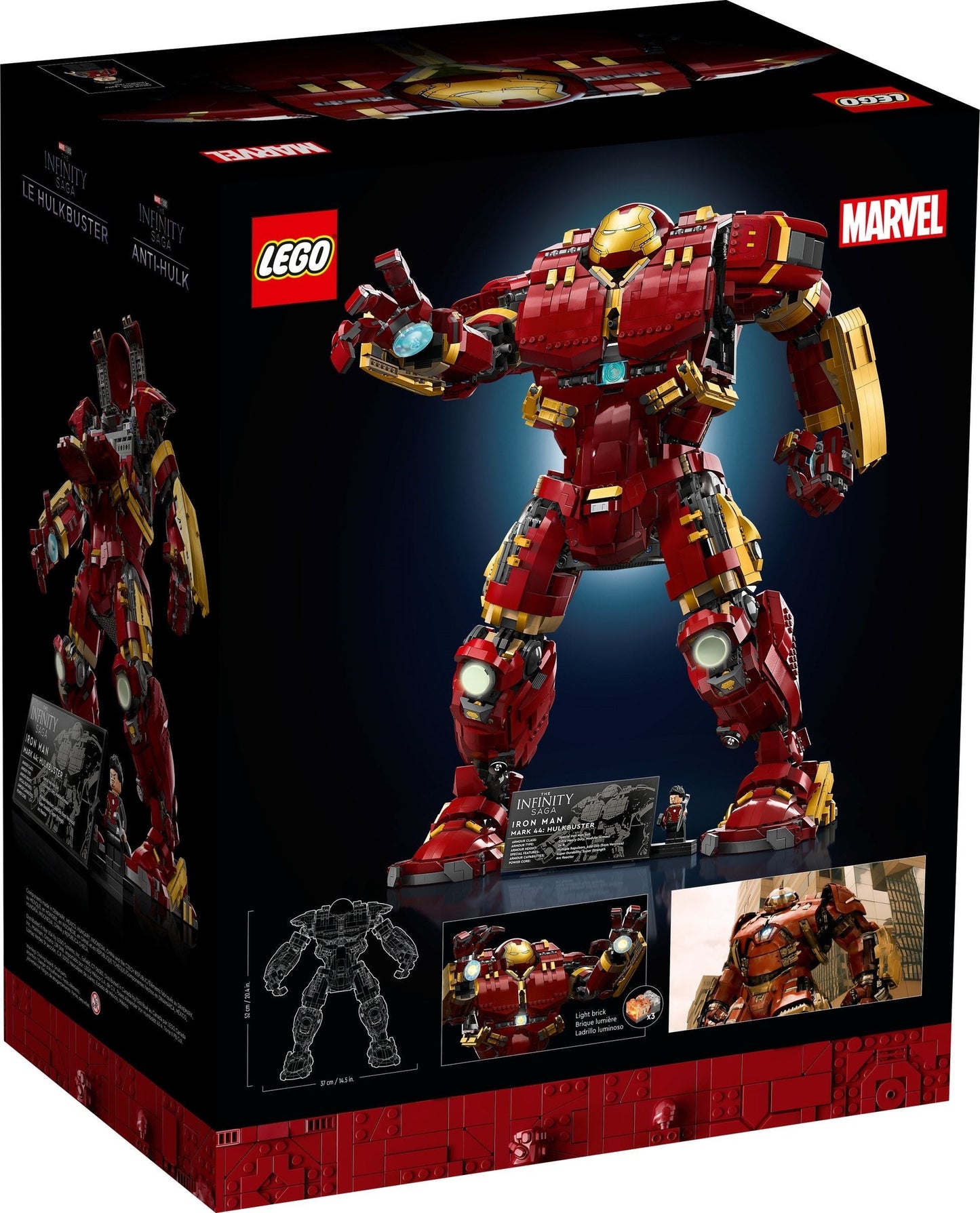 LEGO 76210 MARVEL INFINITY SAGA HULKBUSTER And Sealed- Auzzi Store