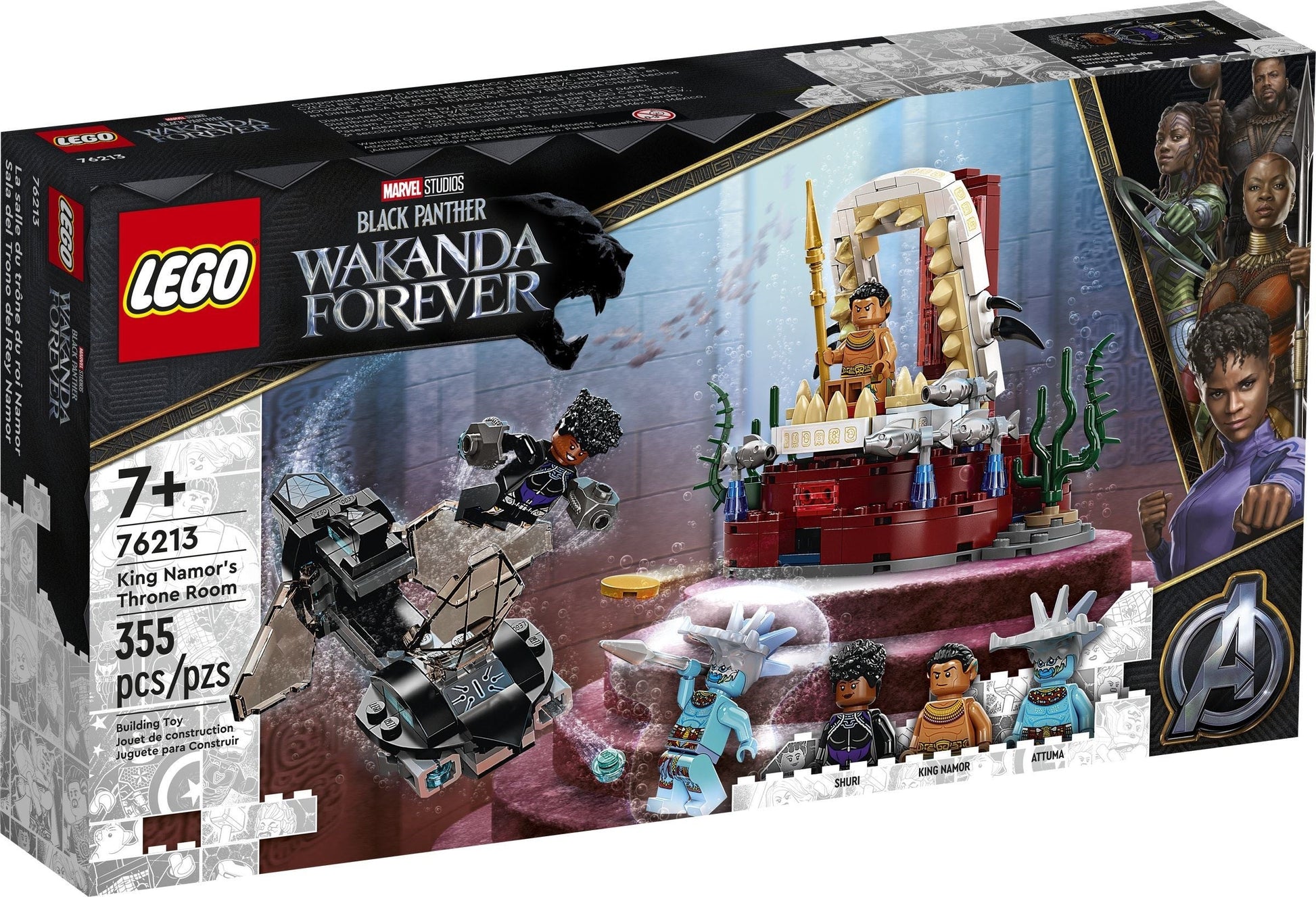 LEGO 76213 King Namor's Throne Room- Auzzi Store