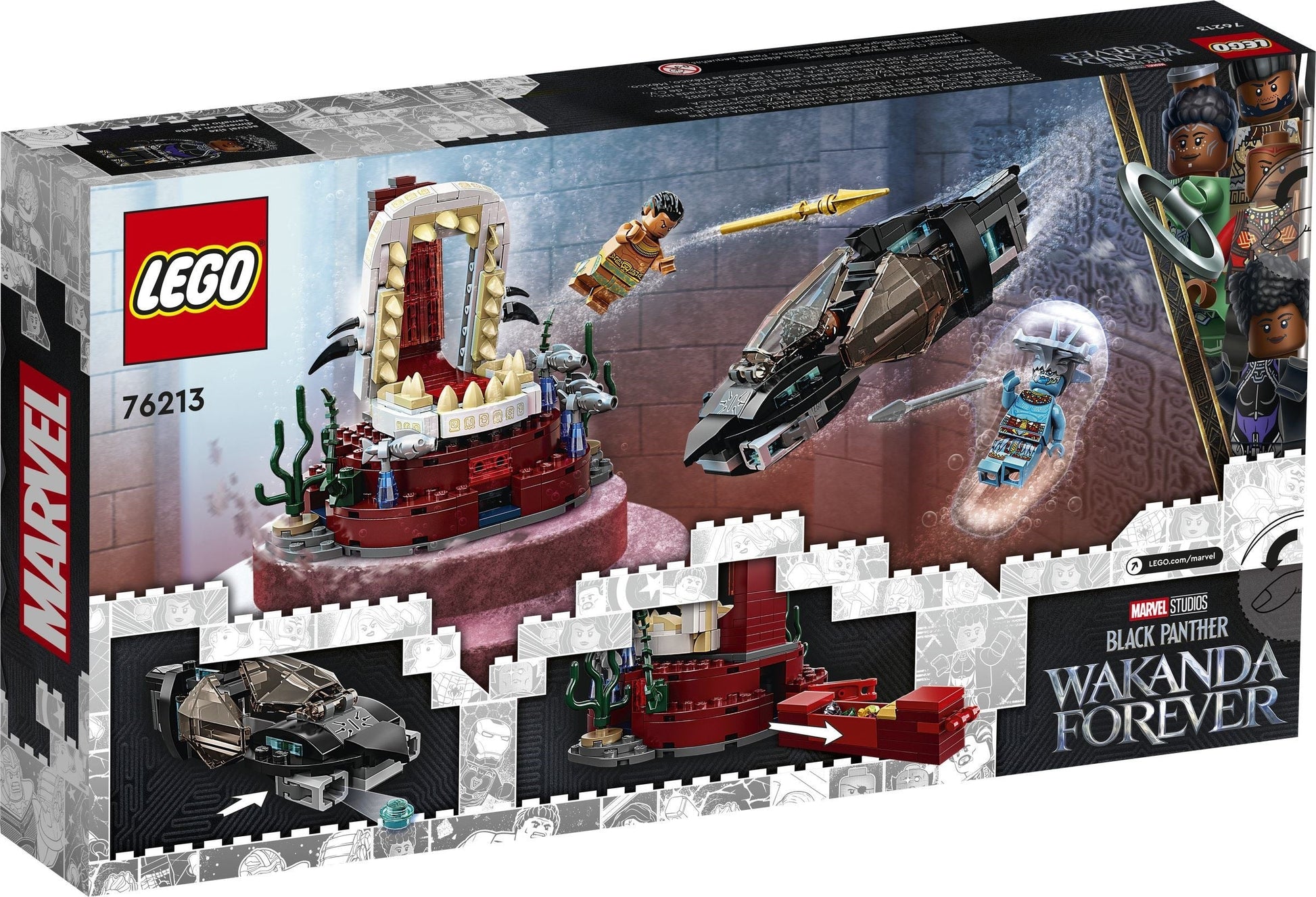 LEGO 76213 King Namor's Throne Room- Auzzi Store