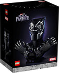LEGO 76215 Black Panther Buildable Bust Model Kit - SuperSaverAU - view 1