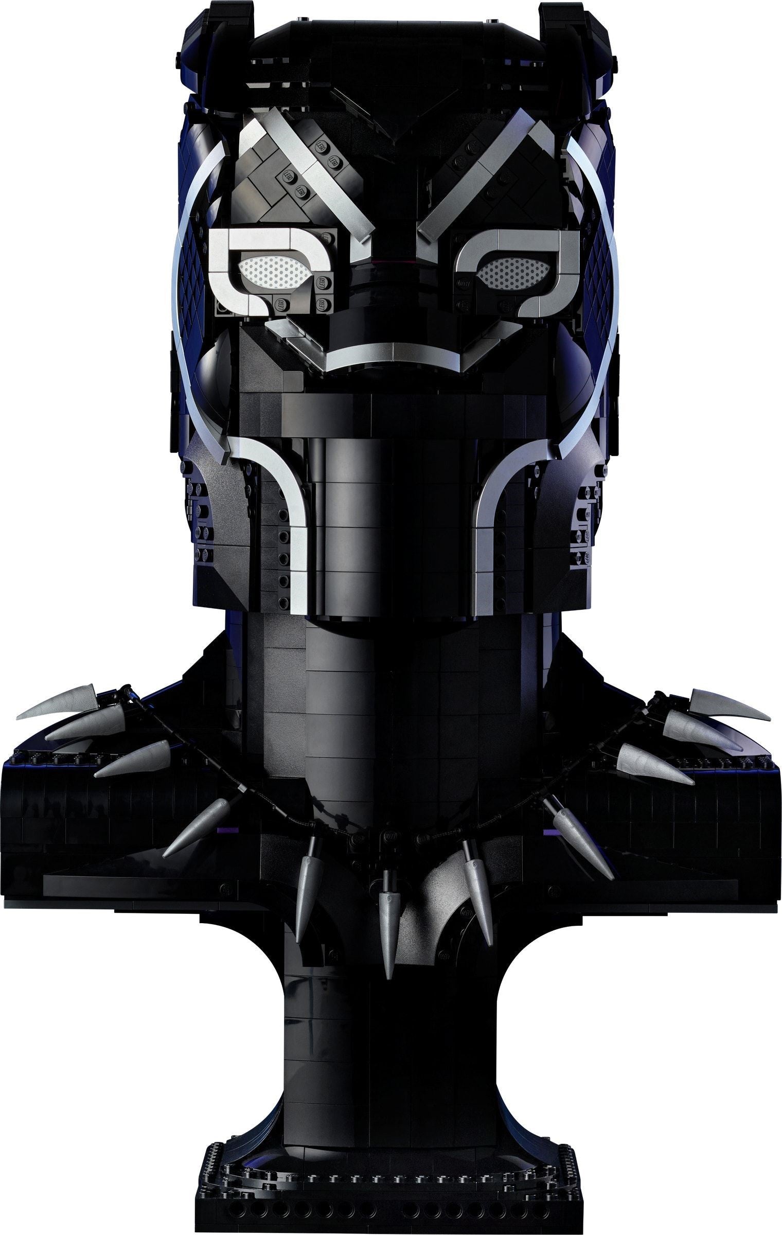 LEGO 76215 Black Panther Buildable Bust Model Kit - SuperSaverAU - view 2