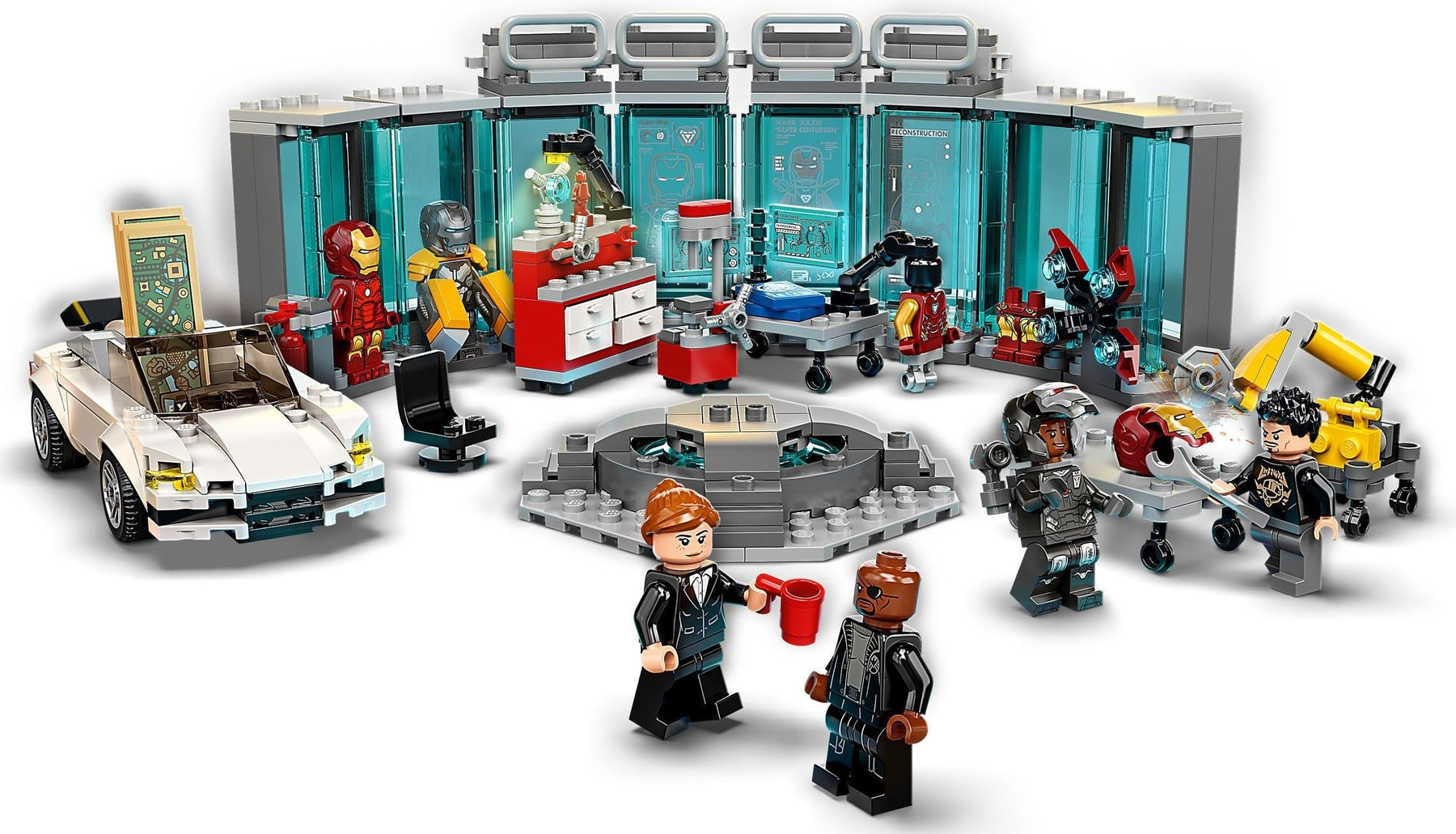 LEGO Marvel Super Heroes 76216 Iron Man Armory- Auzzi Store