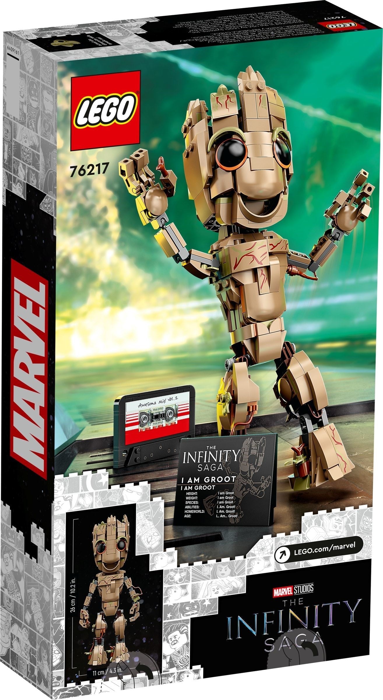 LEGO 76217 I am Groot: Posable Baby Groot Kit - SuperSaverAU - view 4