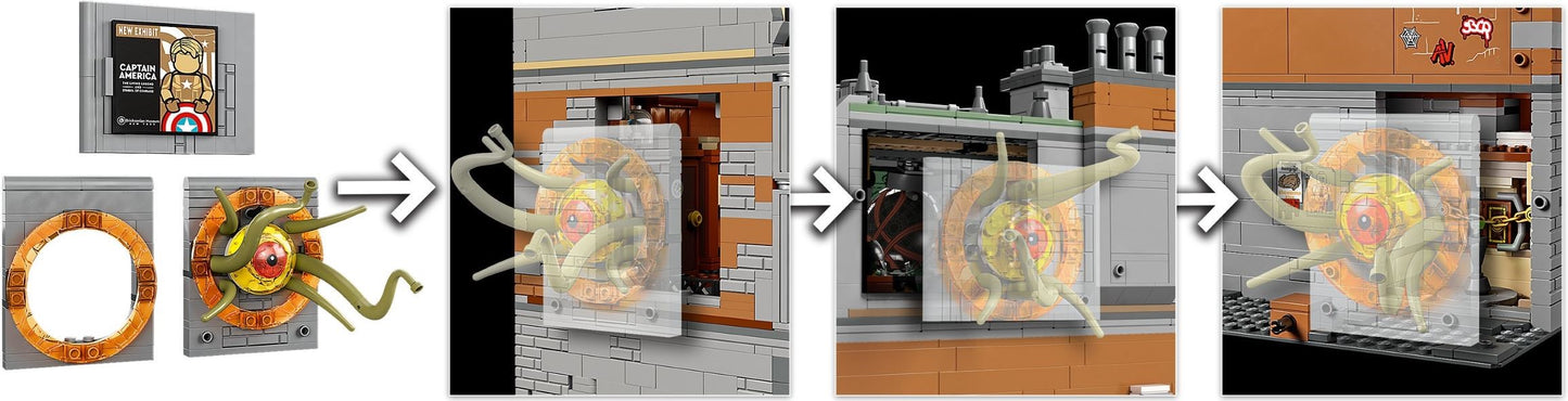 LEGO Marvel Heroes Series 76218 Infinity Saga Sanctum Sanctorum- Auzzi Store