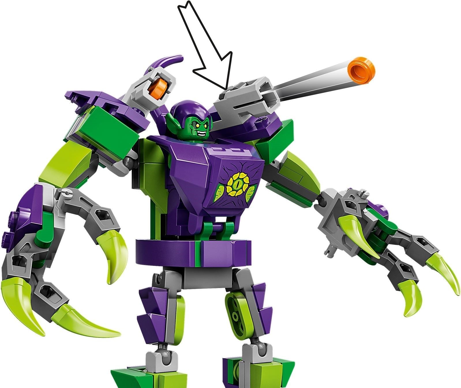 LEGO 76219 Spider-Man vs. Green Goblin Mech Battle - SuperSaverAU - view 5