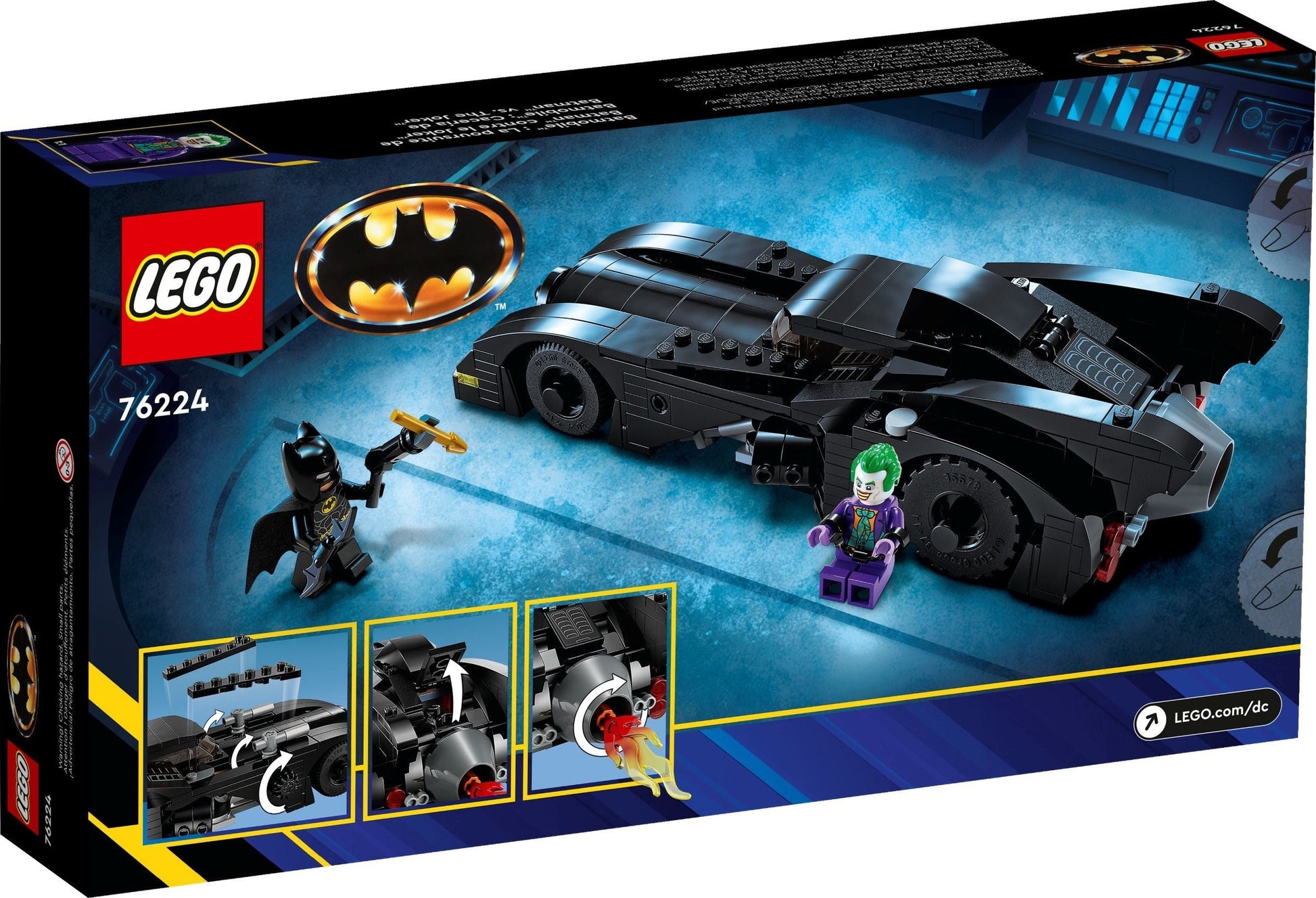 LEGO DC Comics Series 76224 Batmobile: Batman vs The Joker Chase- Auzzi Store