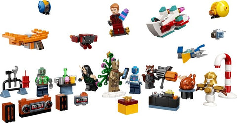 LEGO 76231 Guardians of the Galaxy Advent Calendar 2023 - SuperSaverAU - view 1