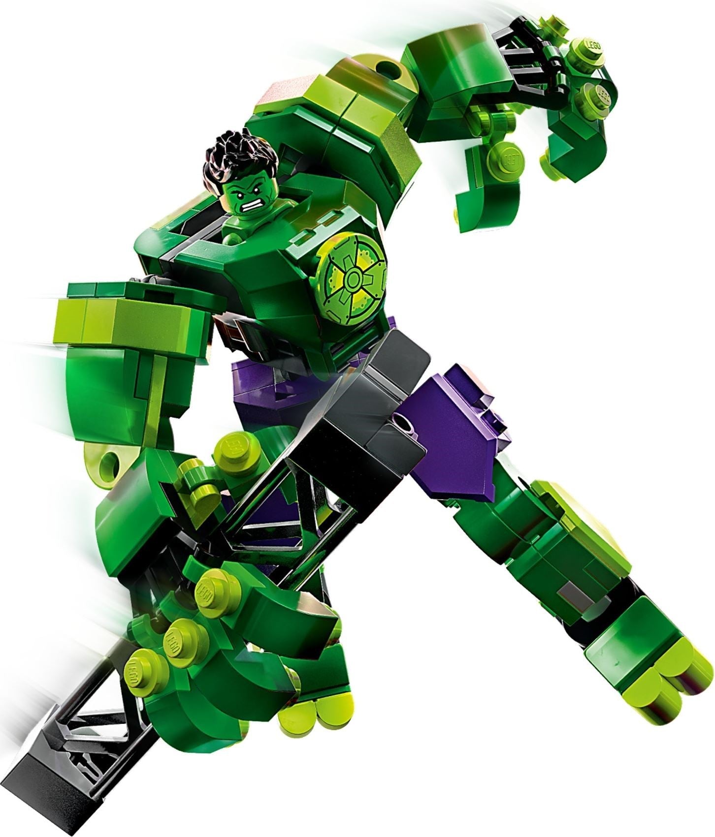 LEGO 76241 Hulk Mech Armor – Action-Packed Superhero Playset - SuperSaverAU - view 3