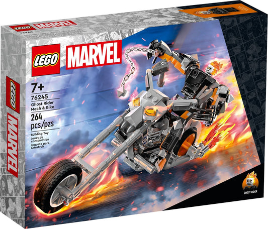 LEGO 76245 Ghost Rider Mech & Bike Marvel- Auzzi Store