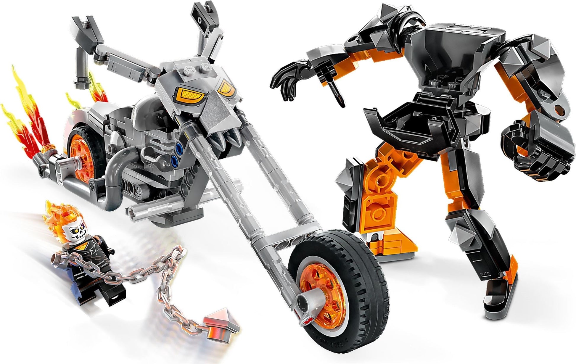 LEGO 76245 Ghost Rider Mech & Bike Marvel- Auzzi Store
