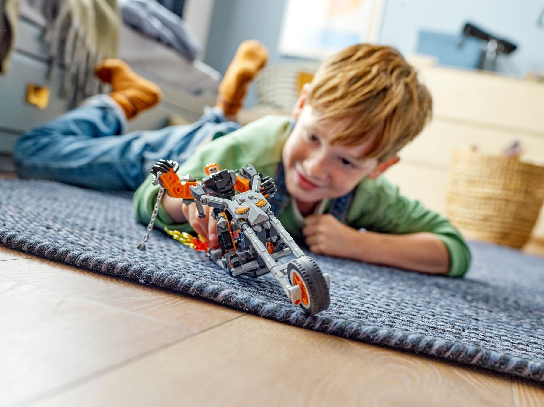 LEGO 76245 Ghost Rider Mech & Bike Marvel- Auzzi Store