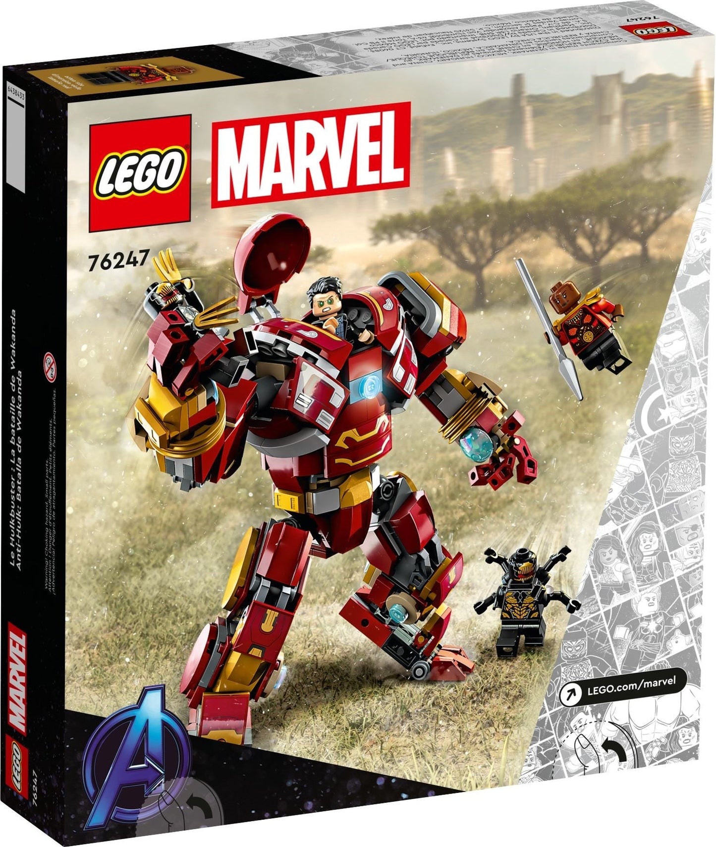 LEGO 76247 The Hulkbuster: The Battle of Wakanda Marvel- Auzzi Store