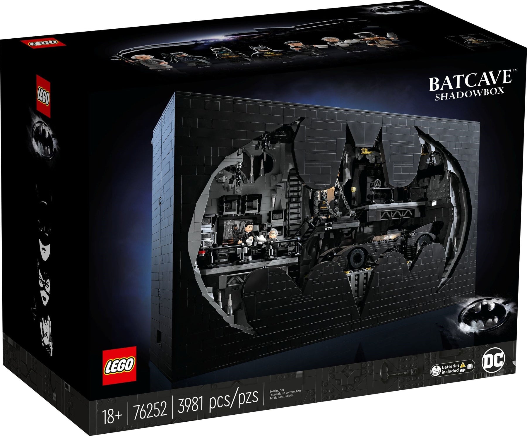 LEGO 76252 Batcave Shadow Box – Ultimate Batman Collectible - SuperSaverAU - view 1