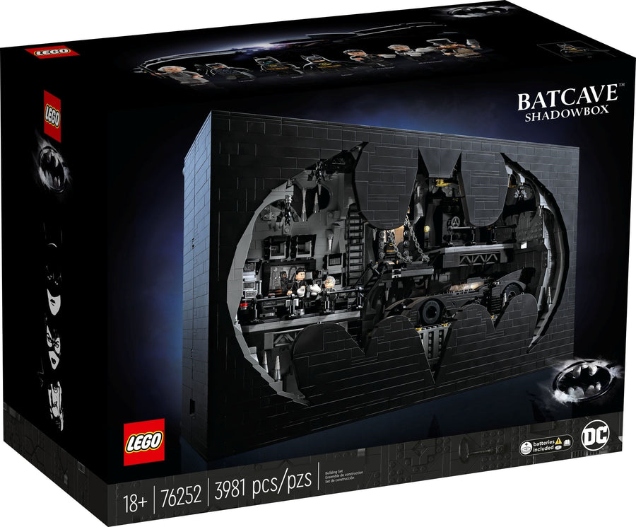 LEGO 76252 Batcave Shadow Box – Ultimate Batman Collectible - SuperSaverAU - view 1