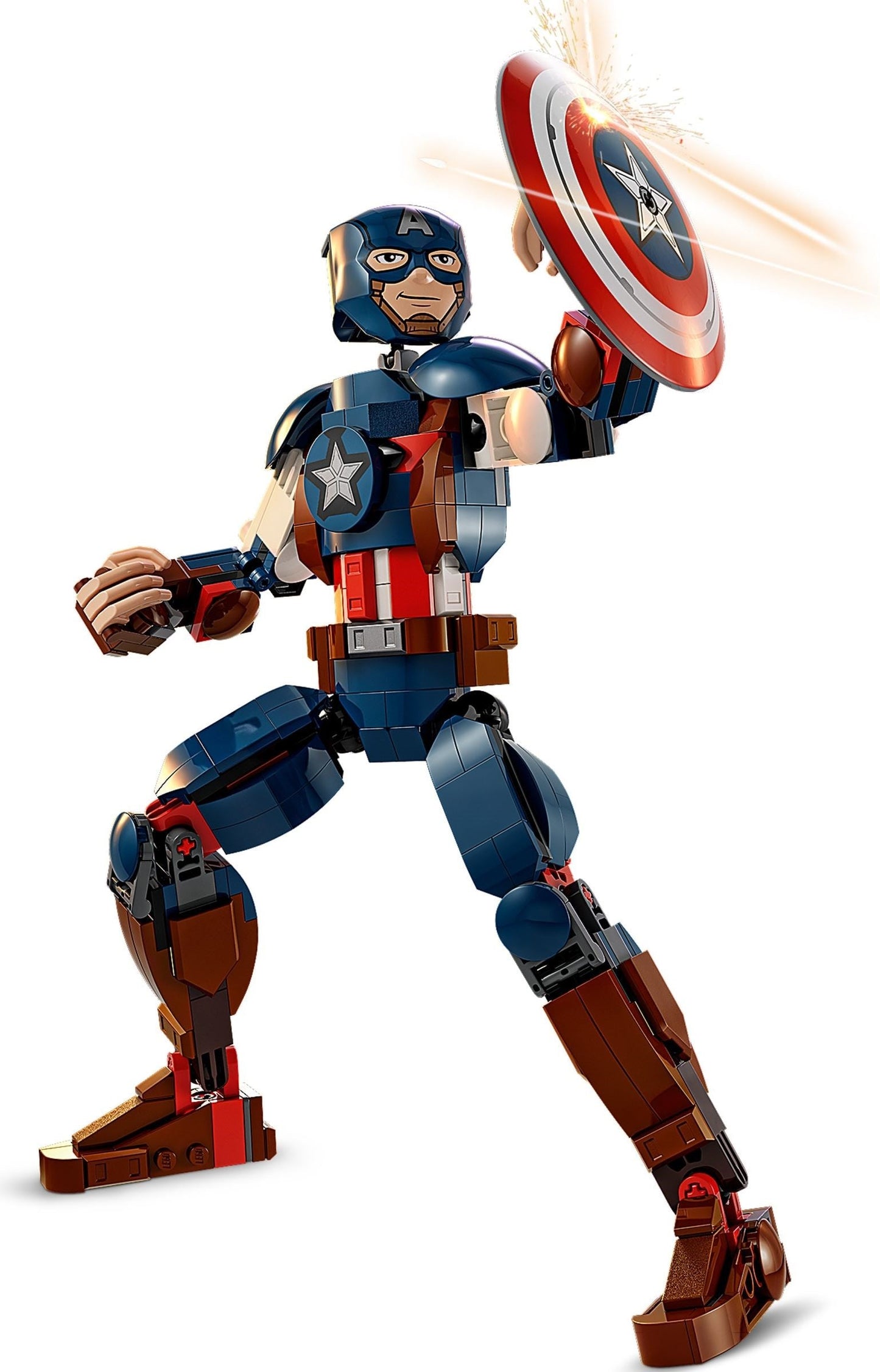 LEGO Marvel Series 76258 Captain America Construction Figure- Auzzi Store