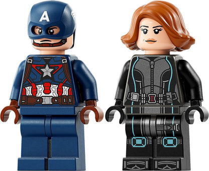 LEGO Marvel Series 76260 Black Widow & Captain America Motorcycles set- Auzzi Store