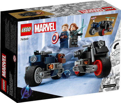 LEGO Marvel Series 76260 Black Widow & Captain America Motorcycles set- Auzzi Store