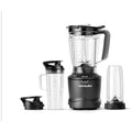 NutriBullet SmartSense Blender Combo 1.8L Pitcher - 1500W Motor, Five Speeds, Black - NBF07700-1507