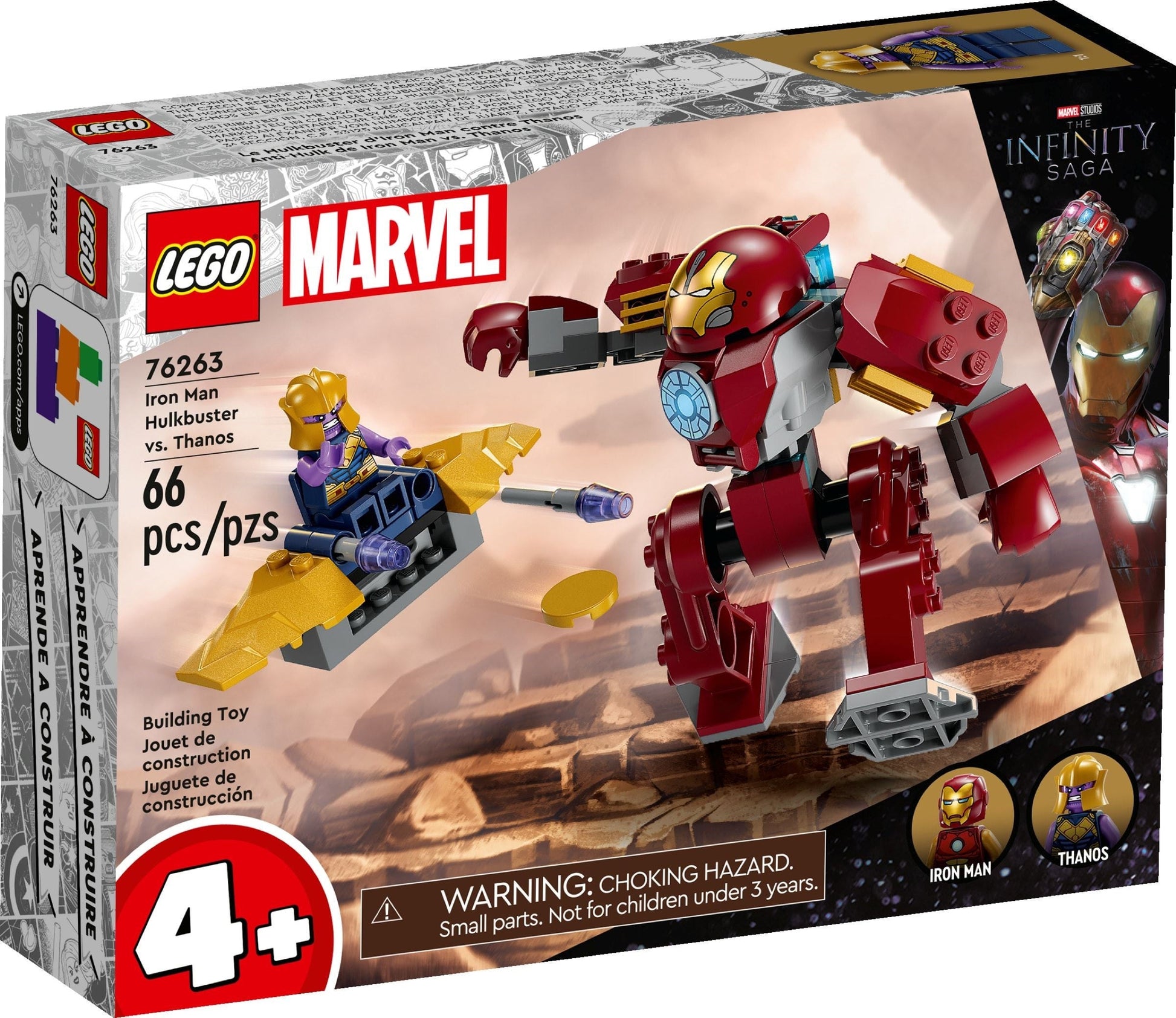 LEGO Marvel 76263 Iron Man Hulkbuster vs. Thanos- Auzzi Store