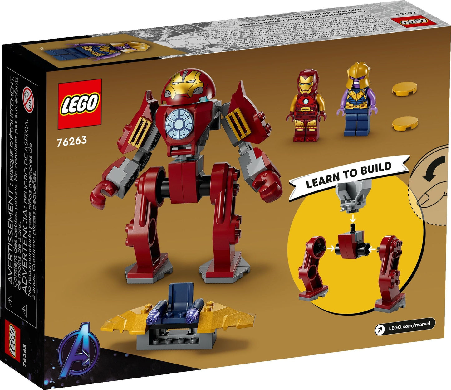 LEGO Marvel 76263 Iron Man Hulkbuster vs. Thanos- Auzzi Store