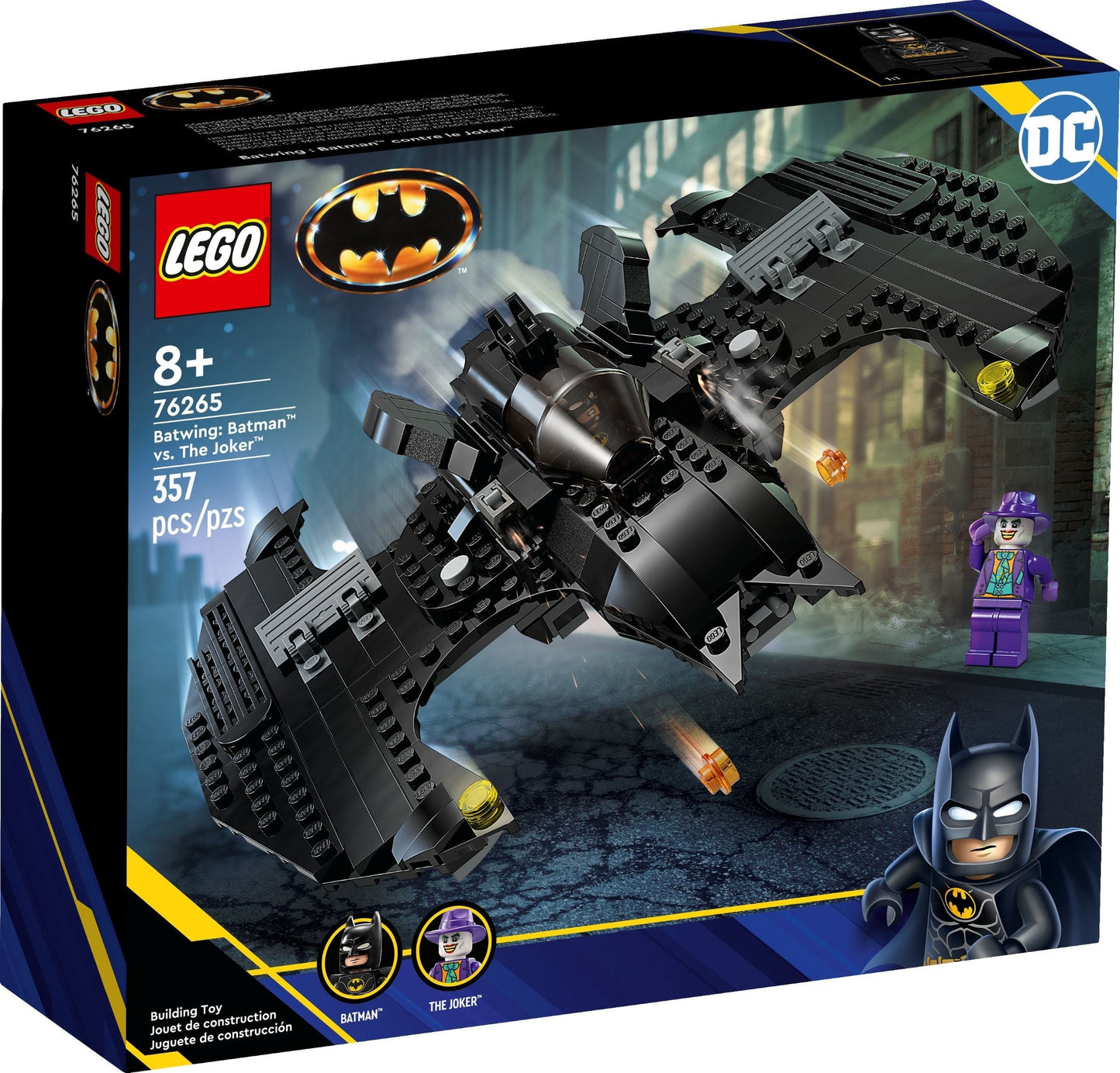LEGO DC Comics Series 76265 Batwing: Batman vs. The Joker- Auzzi Store