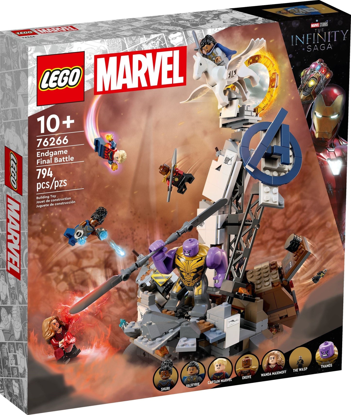 LEGO Marvel Series 76266 Endgame Final Battle- Auzzi Store