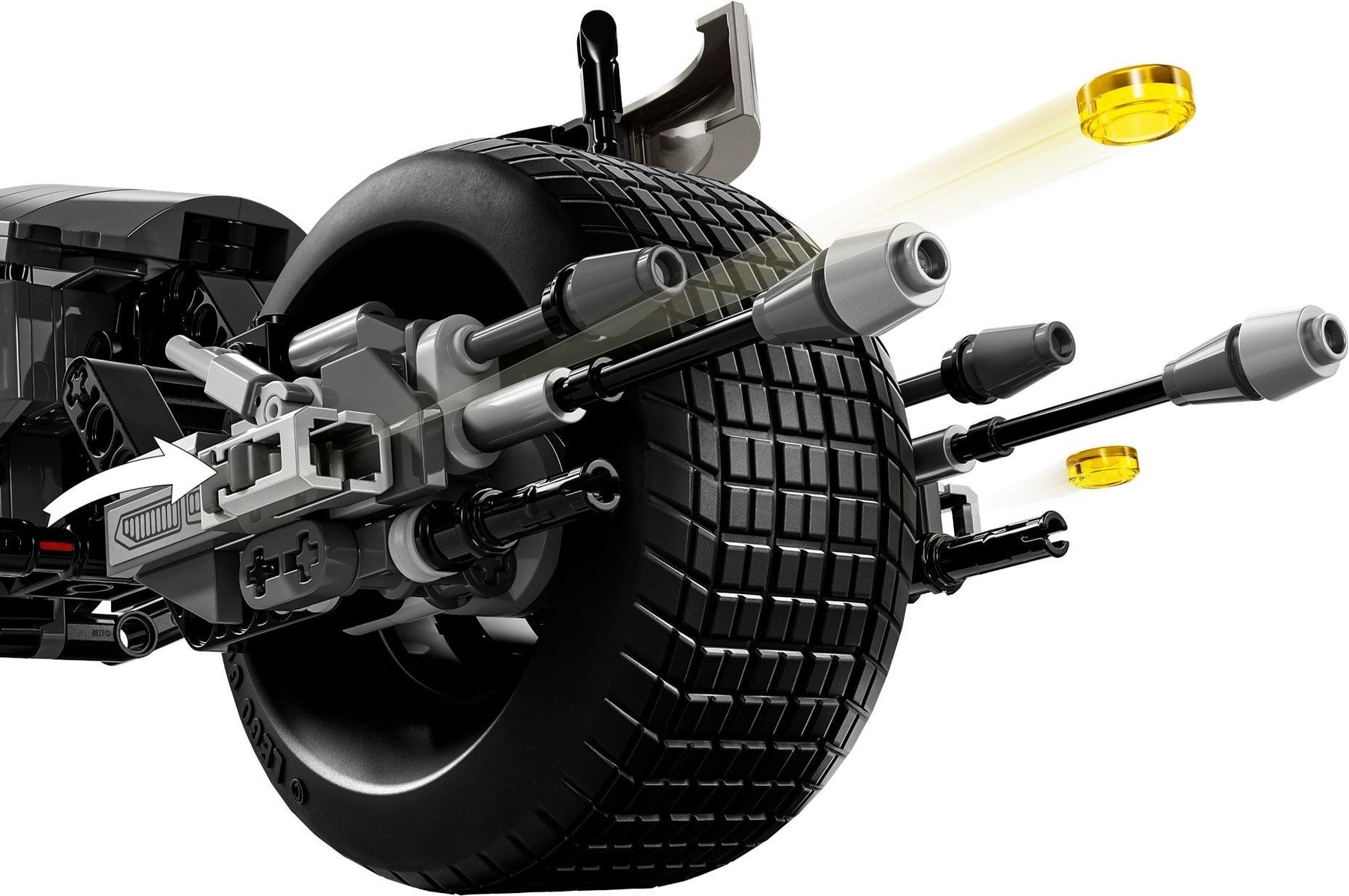LEGO 76273 DC Batman Construction Figure BatPod Bike - SuperSaverAU - view 5