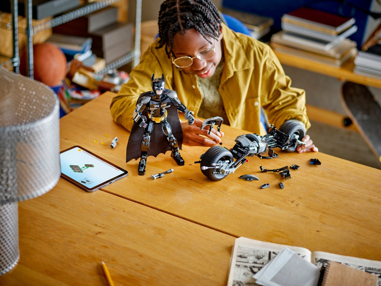 LEGO 76273 DC Batman Construction Figure BatPod Bike